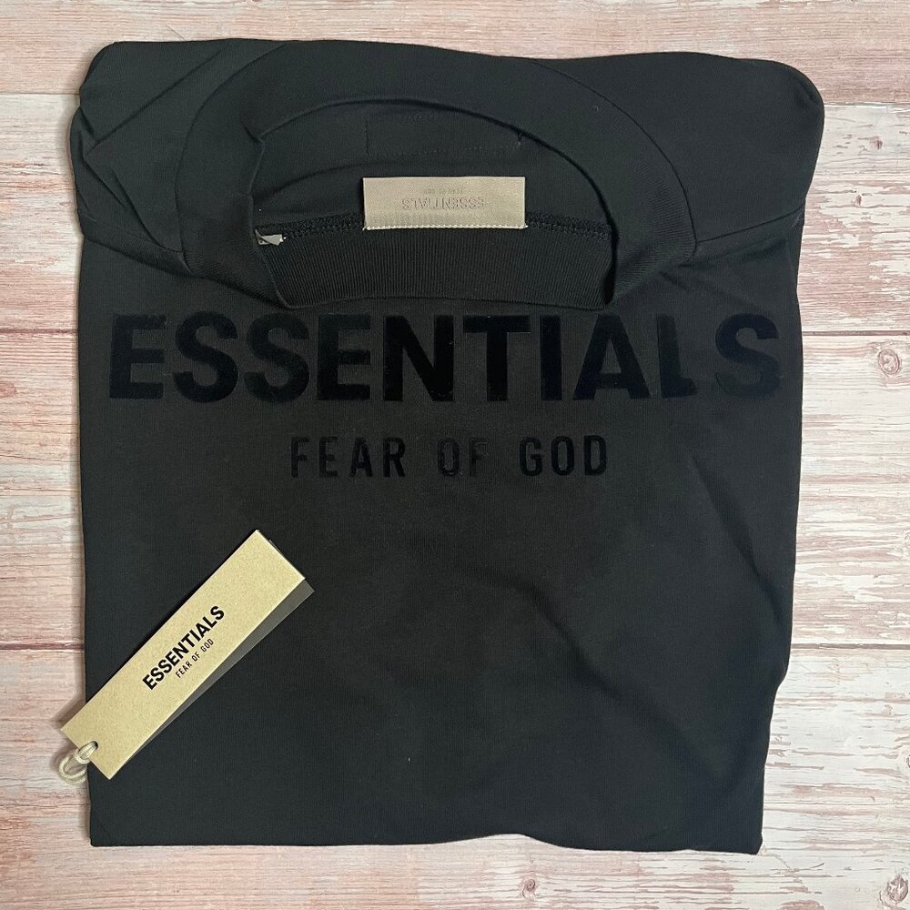 ESSENTIALS FOG SHIRT 2022 | STRETCH LIMO | L | OVERSIZED | MSRP $75 | NWT